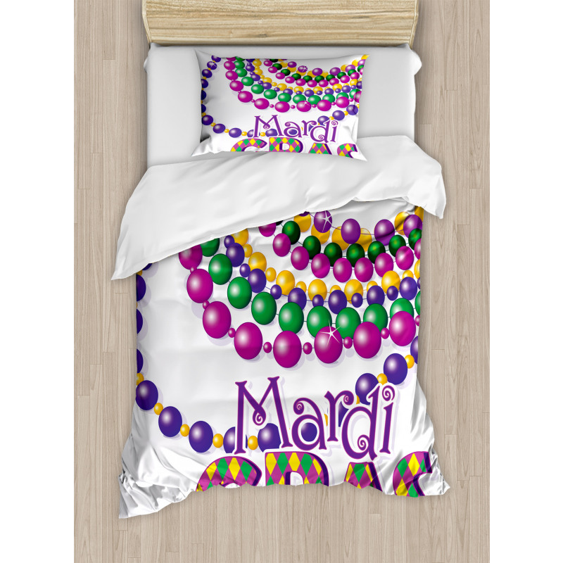 Party Beads Patterns Duvet Cover Set
