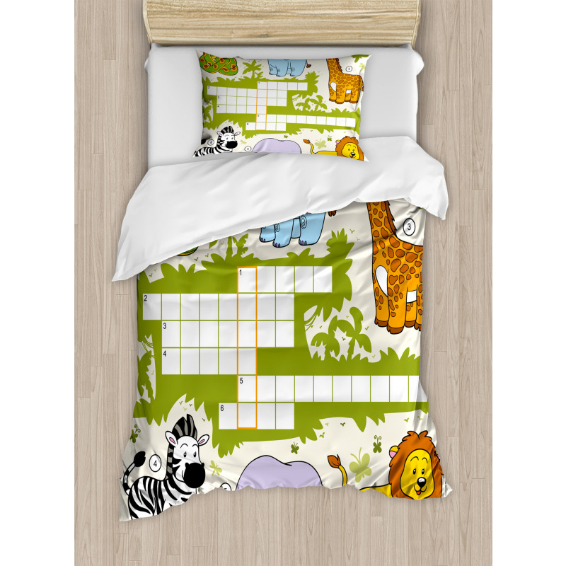 Wild Safari Duvet Cover Set