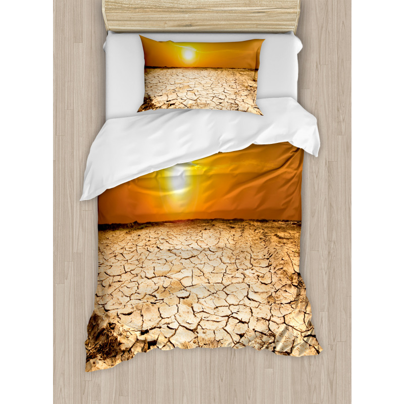 Drought Arid Country Duvet Cover Set