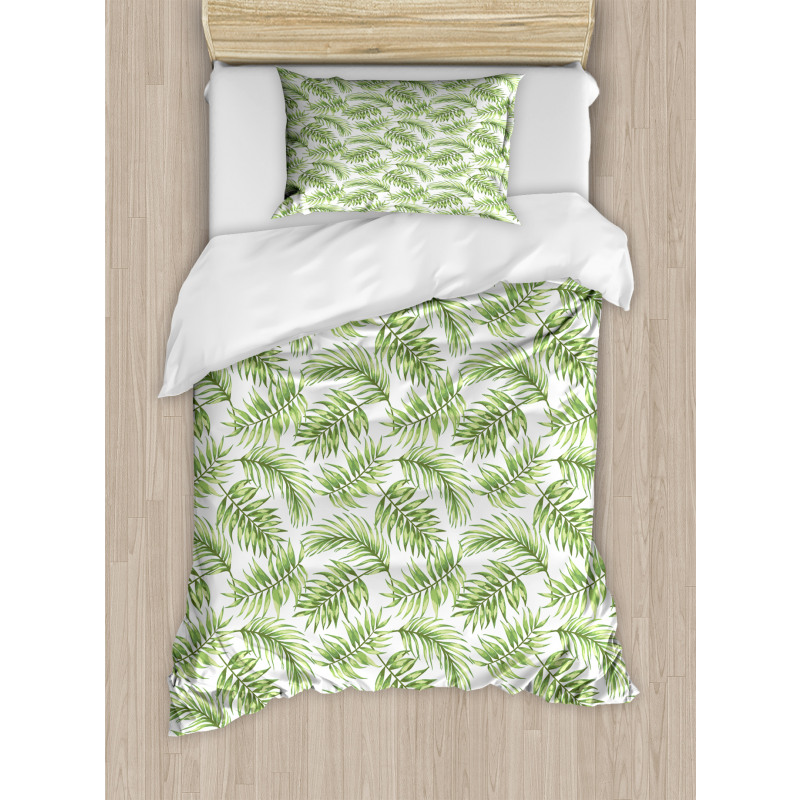 Exotic Tree Hawaiian Duvet Cover Set