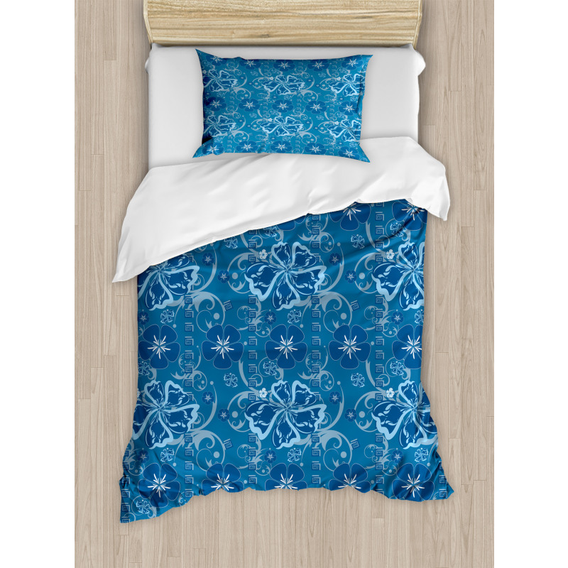 Floral Pattern Duvet Cover Set