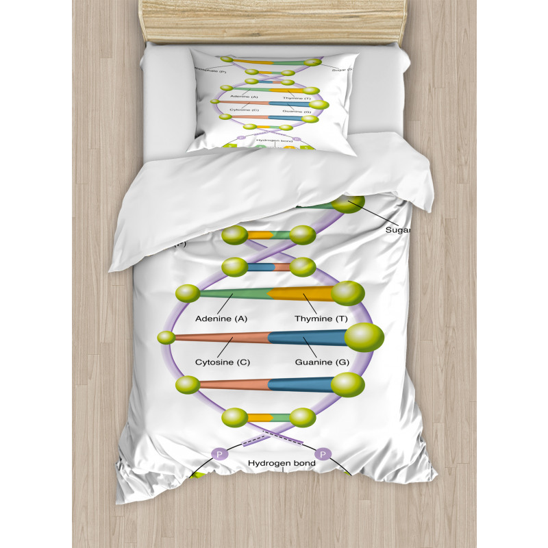 Genetic Code Fun Duvet Cover Set