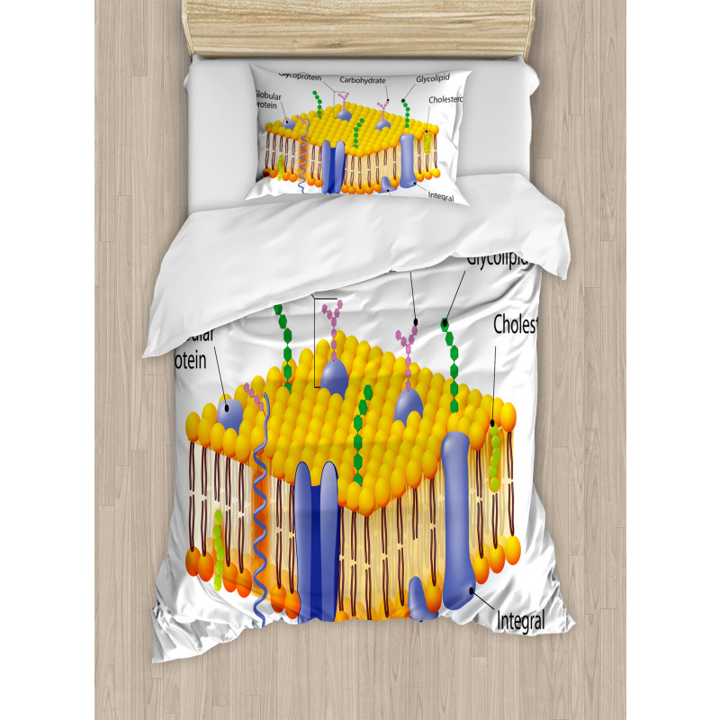 Membrane Cell Types Duvet Cover Set