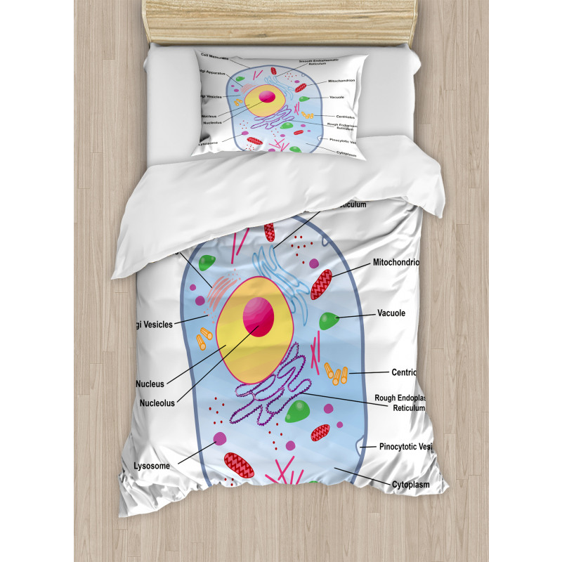 Animal Cell Study Duvet Cover Set