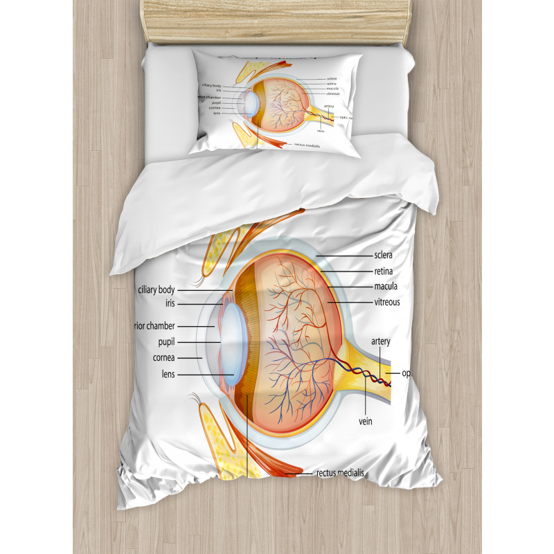 Eye Cornea Pupils Duvet Cover Set