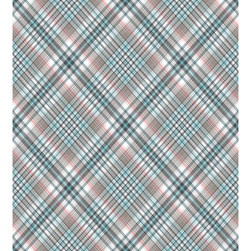 Traditional Plaid Duvet Cover Set