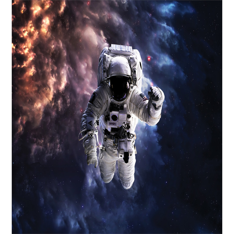 Realistic Space Suit Duvet Cover Set