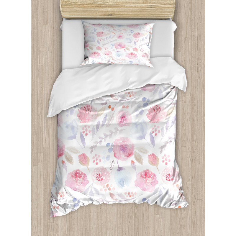 Delicate Spring Buds Duvet Cover Set