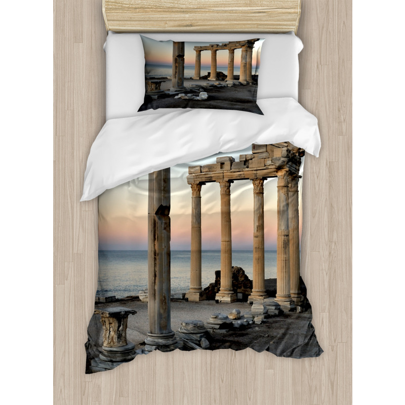 Greece Pillars Duvet Cover Set