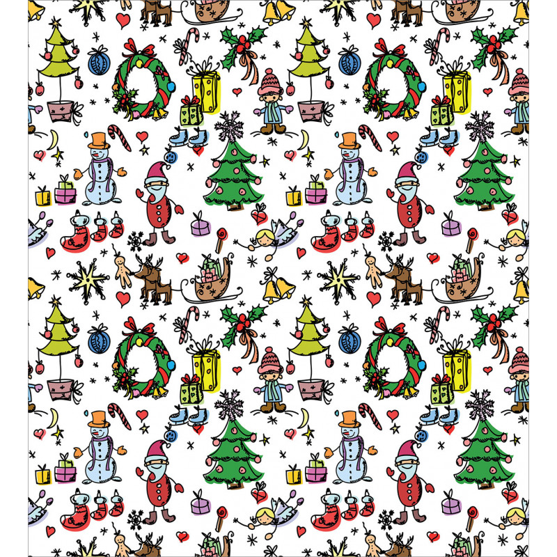 Christmas Cartoon Duvet Cover Set