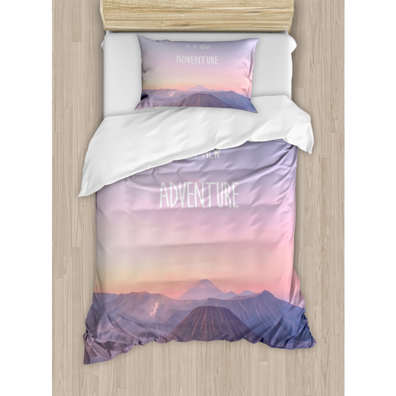 Indonesia Scenic Land Duvet Cover Set