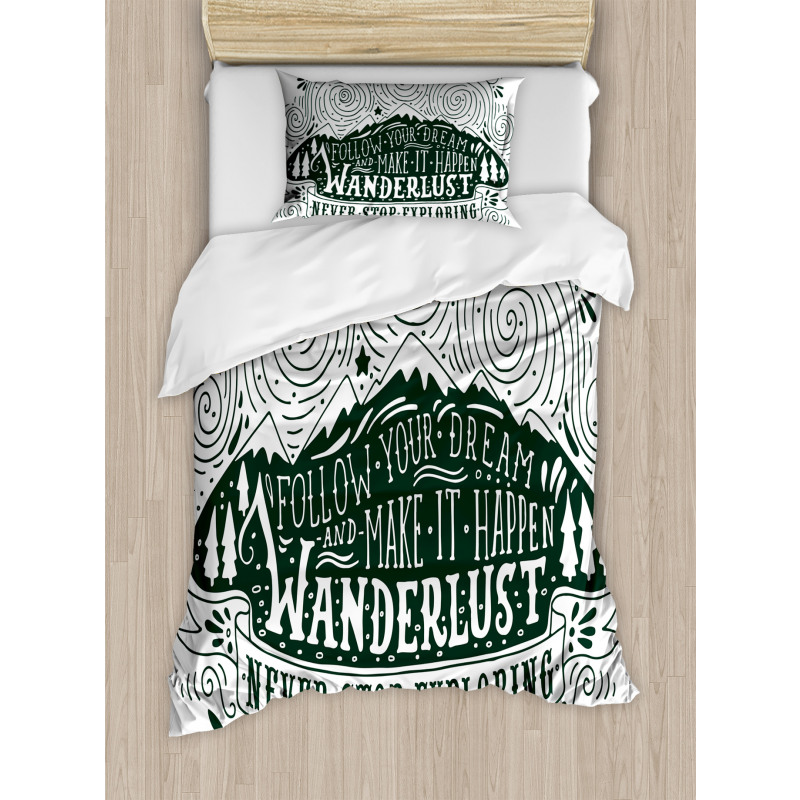 Journey and Exploration Duvet Cover Set