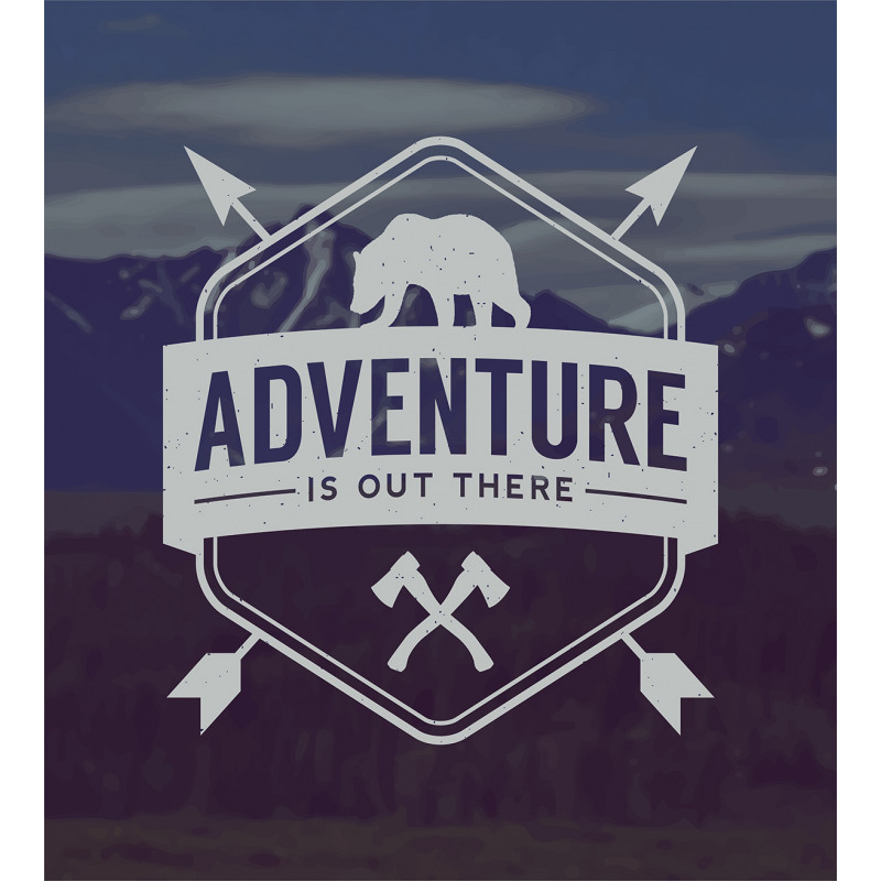 Bear Mountain Logo Duvet Cover Set