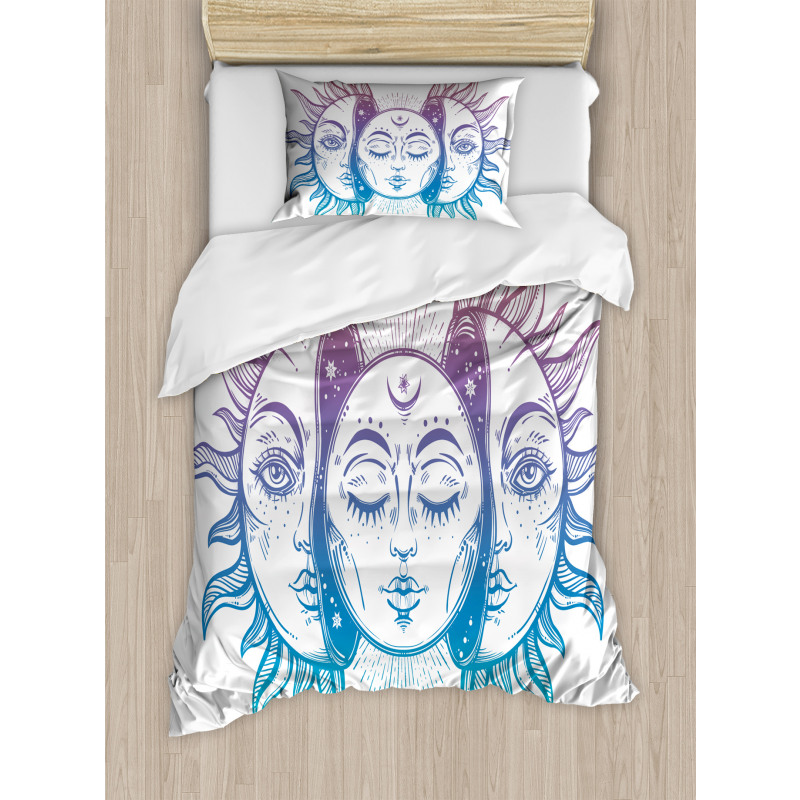 East Oriental Inspired Image Duvet Cover Set