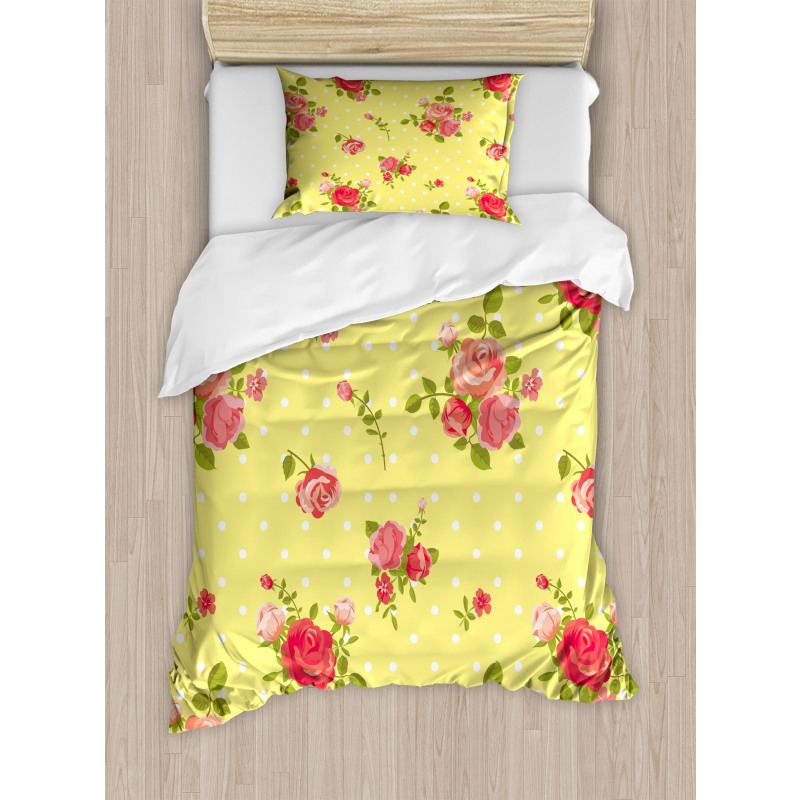 Old Fashioned Feminine Duvet Cover Set