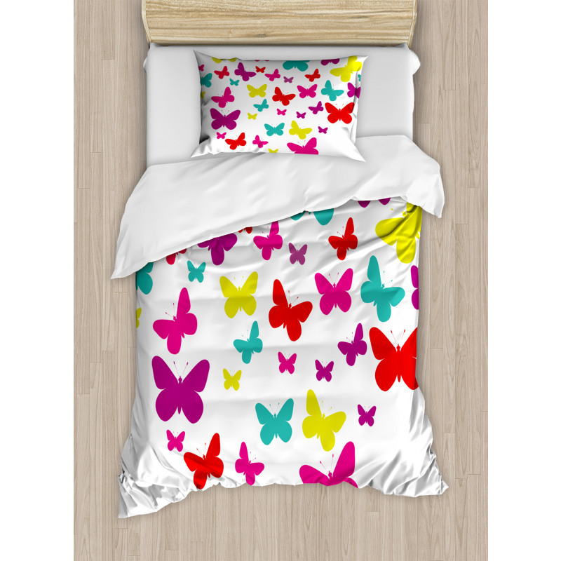 Butterfly Heart Love Duvet Cover Set