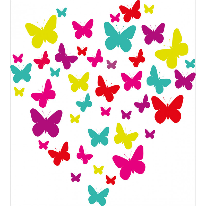 Butterfly Heart Love Duvet Cover Set