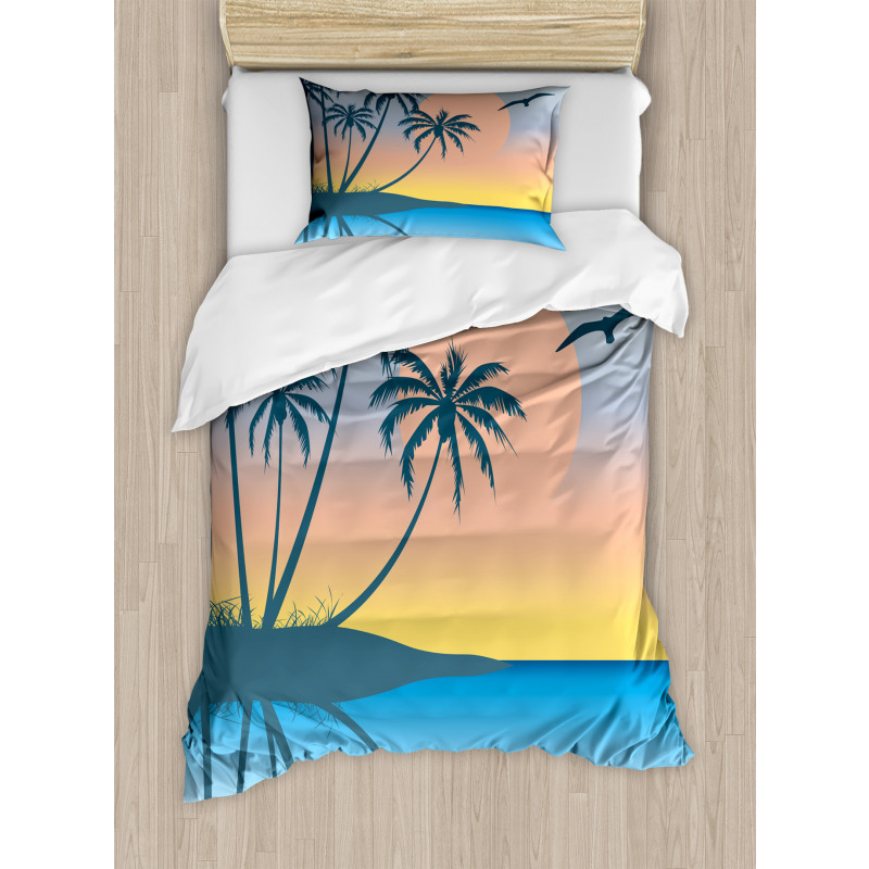 Tropical Island Exotic Duvet Cover Set