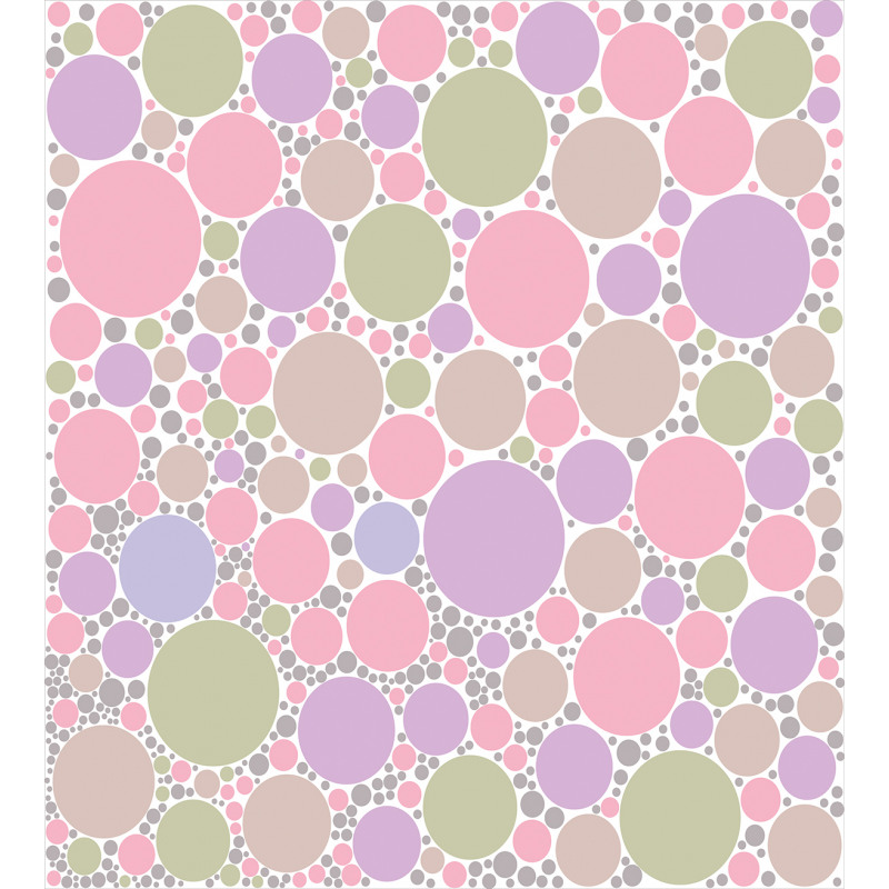 Geometric Polka Dots Duvet Cover Set