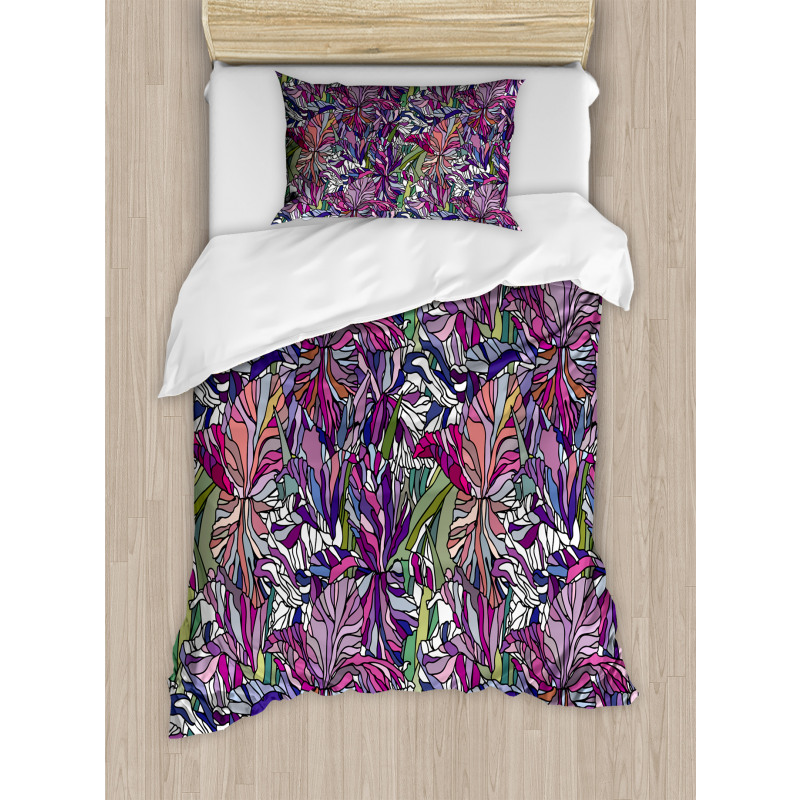 Tropical Jungle Bouquet Duvet Cover Set