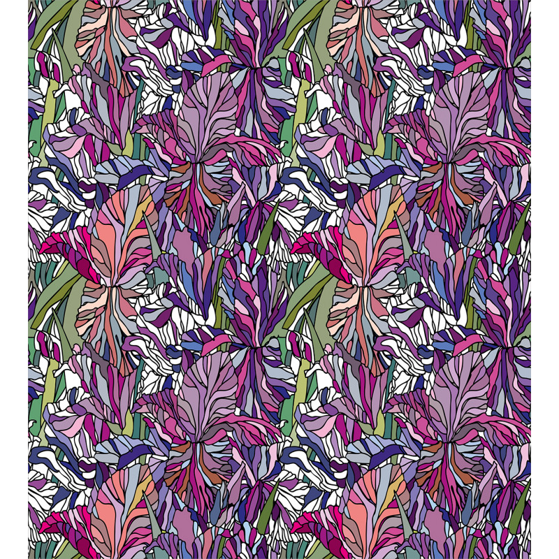 Tropical Jungle Bouquet Duvet Cover Set