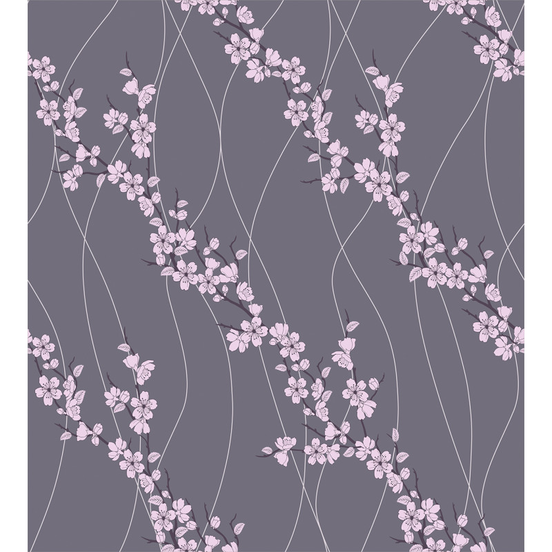 Japanese Sakura Duvet Cover Set