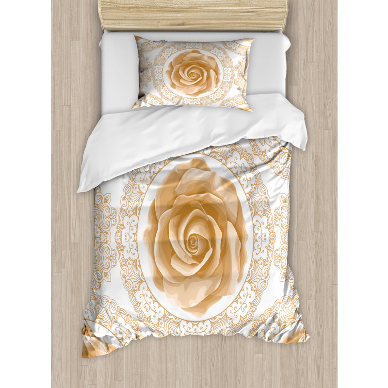 Rose Florets Duvet Cover Set