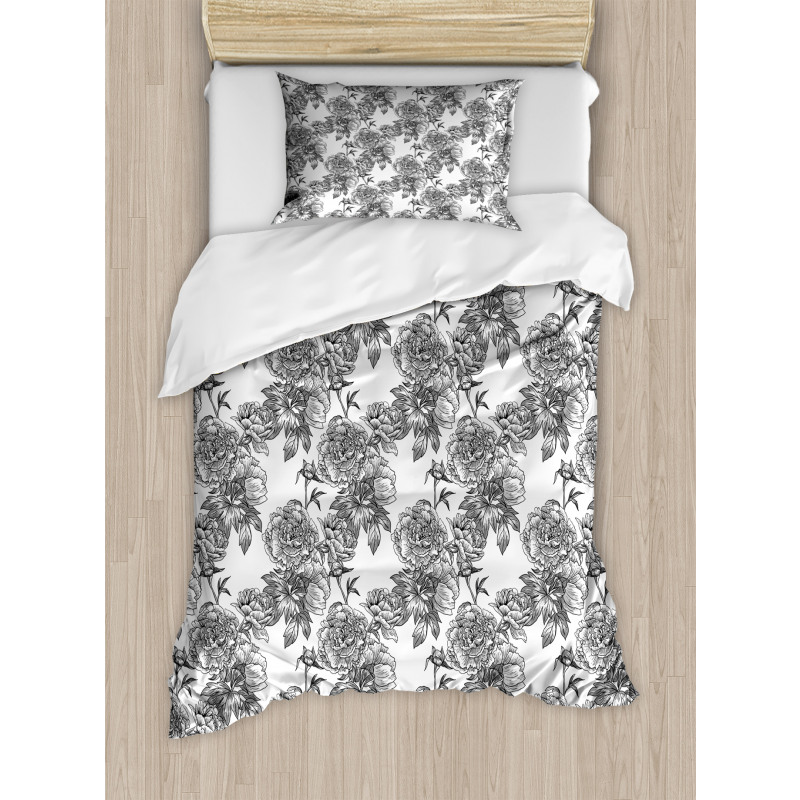 Plant Blossom Spring Duvet Cover Set