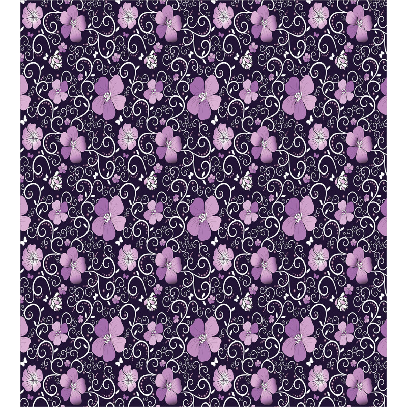 Flower Patterned Design Duvet Cover Set