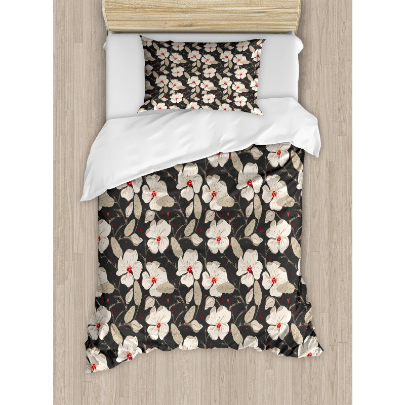 Poppy Flowers Nature Duvet Cover Set