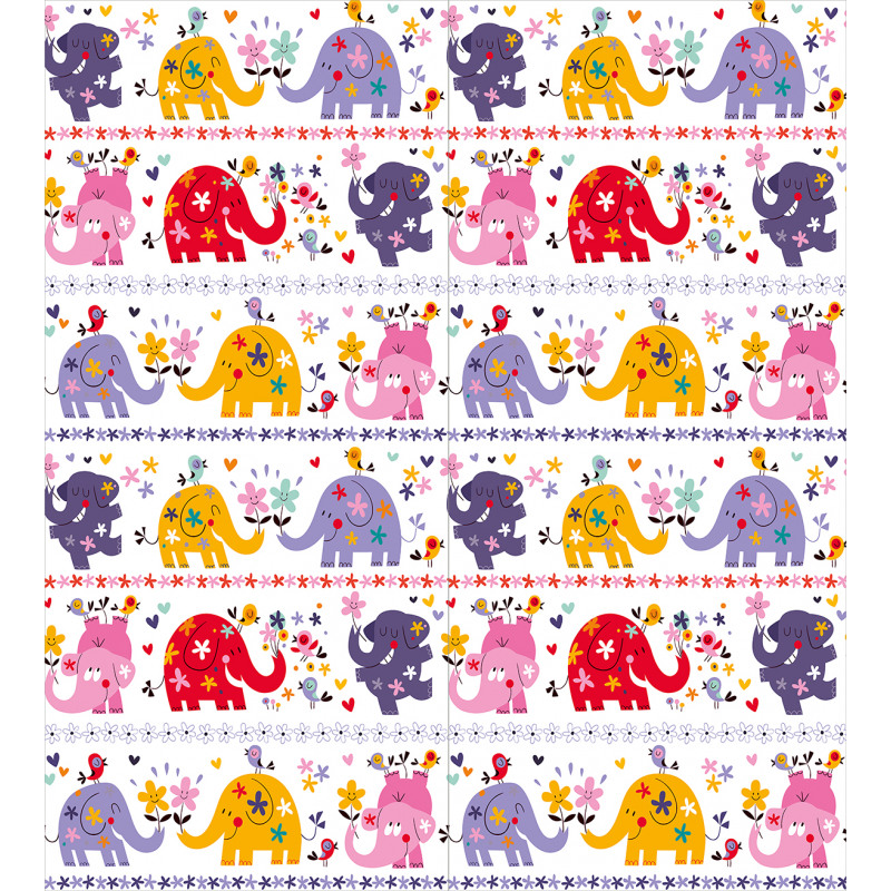 Happy Dancing Animals Duvet Cover Set