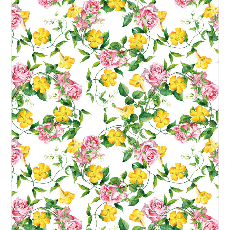 Bindweed Roses Duvet Cover Set