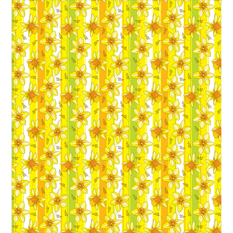 Narcissus Blossom Duvet Cover Set