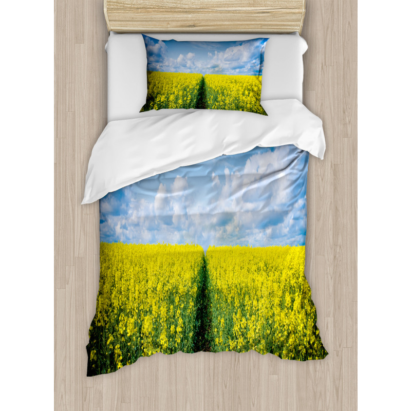 Floral Pathway Duvet Cover Set