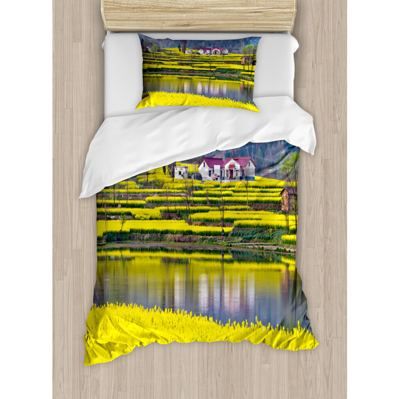 Spring Scenery Duvet Cover Set