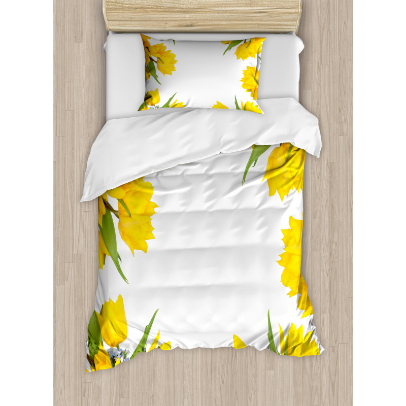 Yellow Tulips Duvet Cover Set