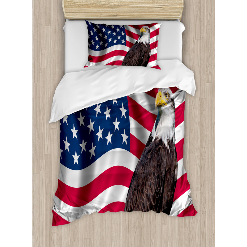 Patriotic America Duvet Cover Set