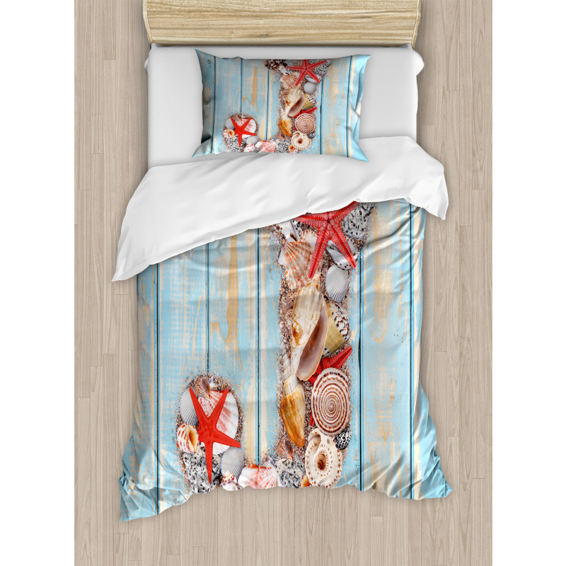 Tropic Rustic Summer J Duvet Cover Set