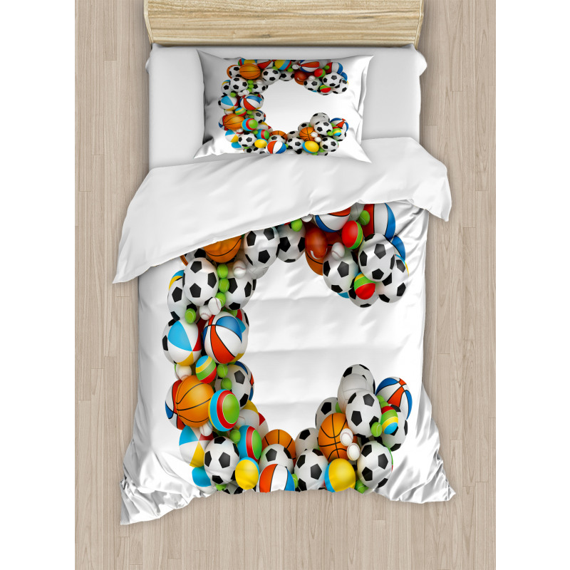 Fun Activity Equipment Duvet Cover Set