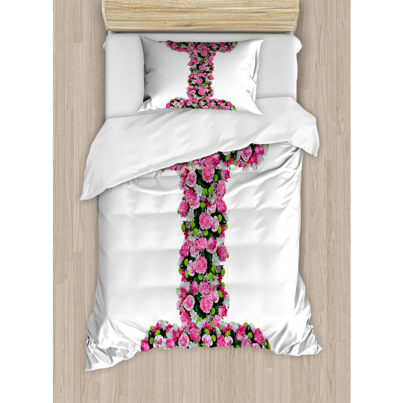 Blossoming Bouquet Duvet Cover Set