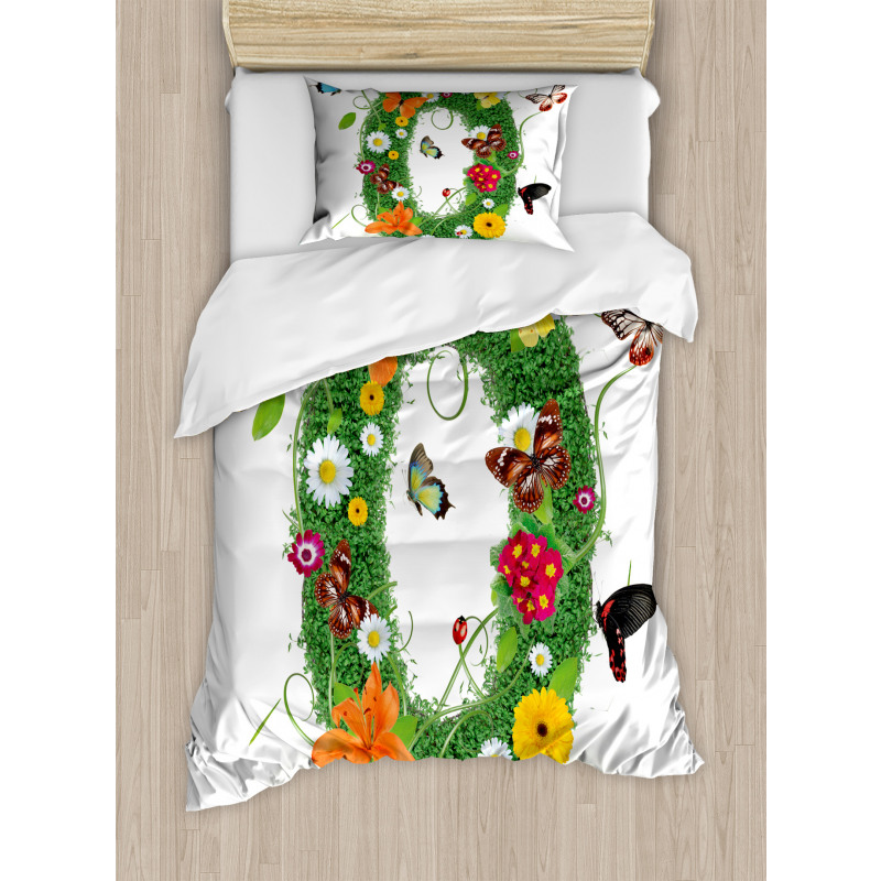 Springtime Butterflies Duvet Cover Set