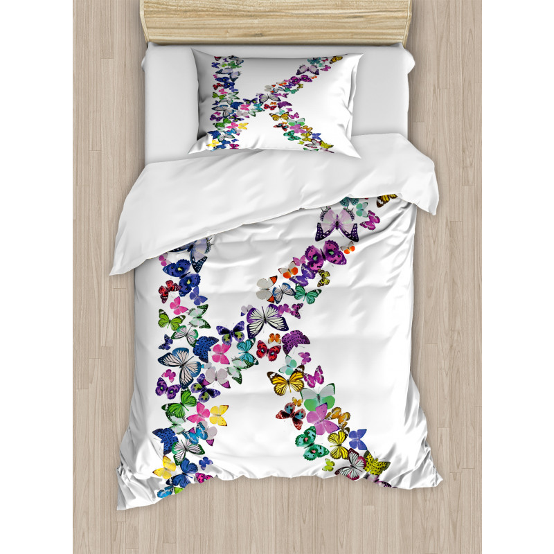 Nature Typography Duvet Cover Set