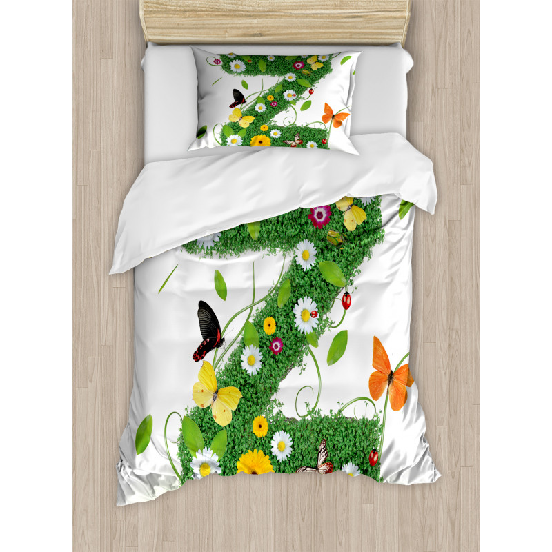 Fresh Summer Garden Duvet Cover Set