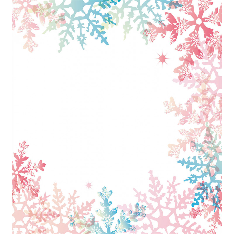 Winter Inspired Pastel Duvet Cover Set
