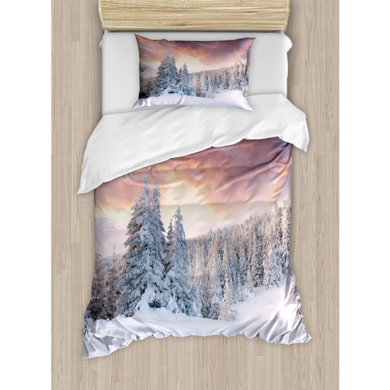 Sunrise Rural Fields Duvet Cover Set