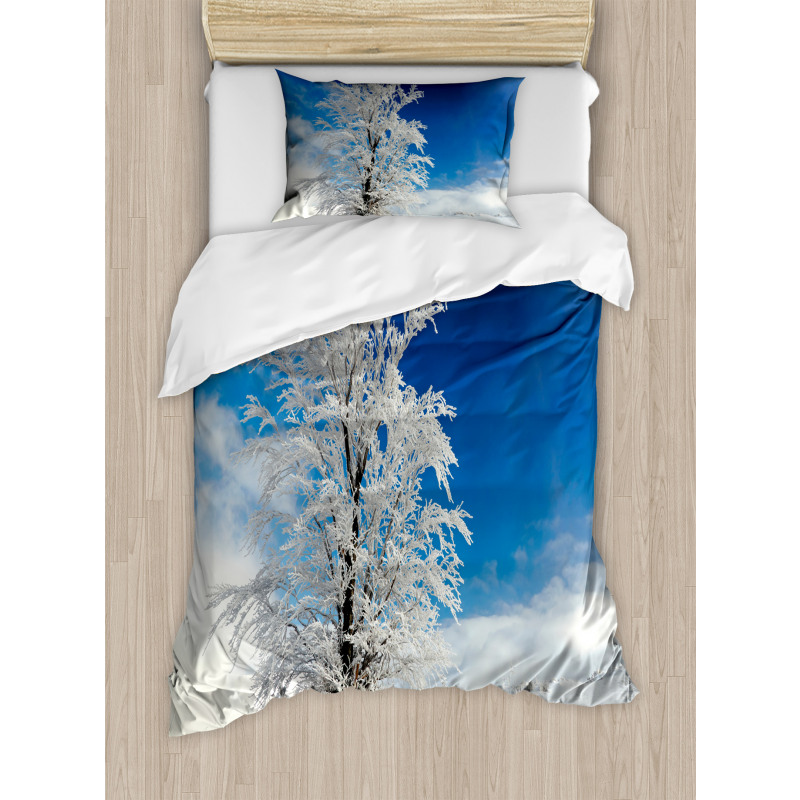 Lonely Tree Rural Land Duvet Cover Set