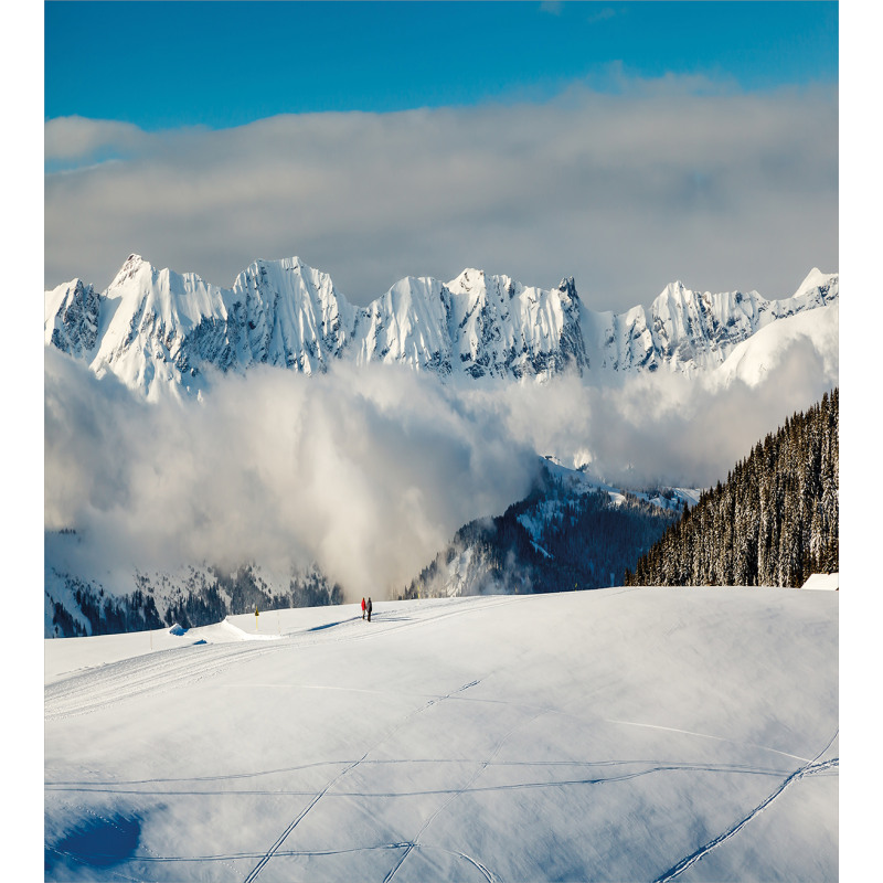 Panoramic Mountains Walk Duvet Cover Set