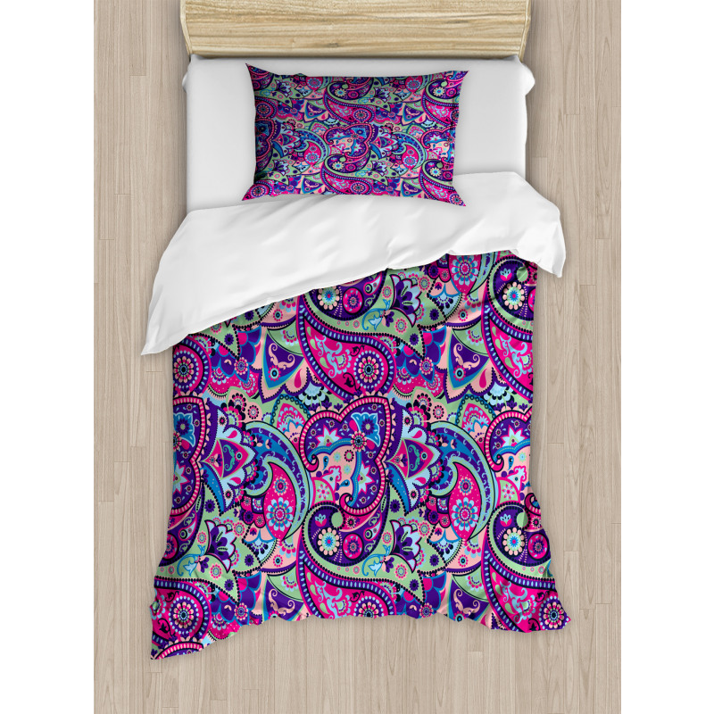 Old Fashioned Asian Duvet Cover Set