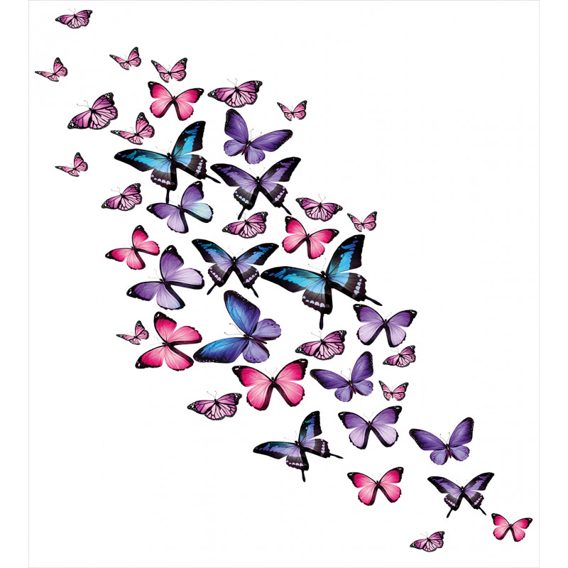 Many Butterflies Duvet Cover Set