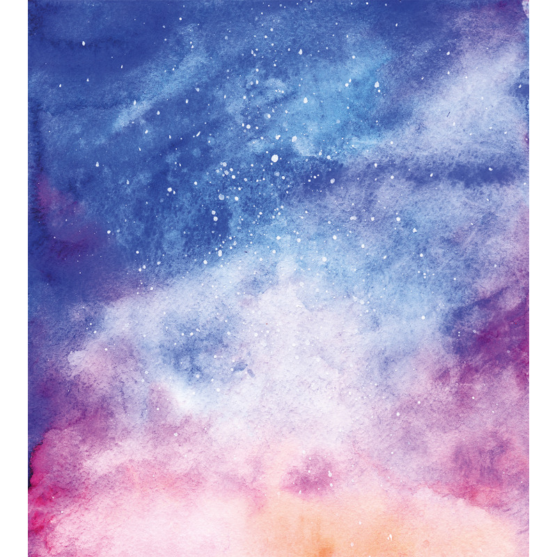Watercolor Space Duvet Cover Set